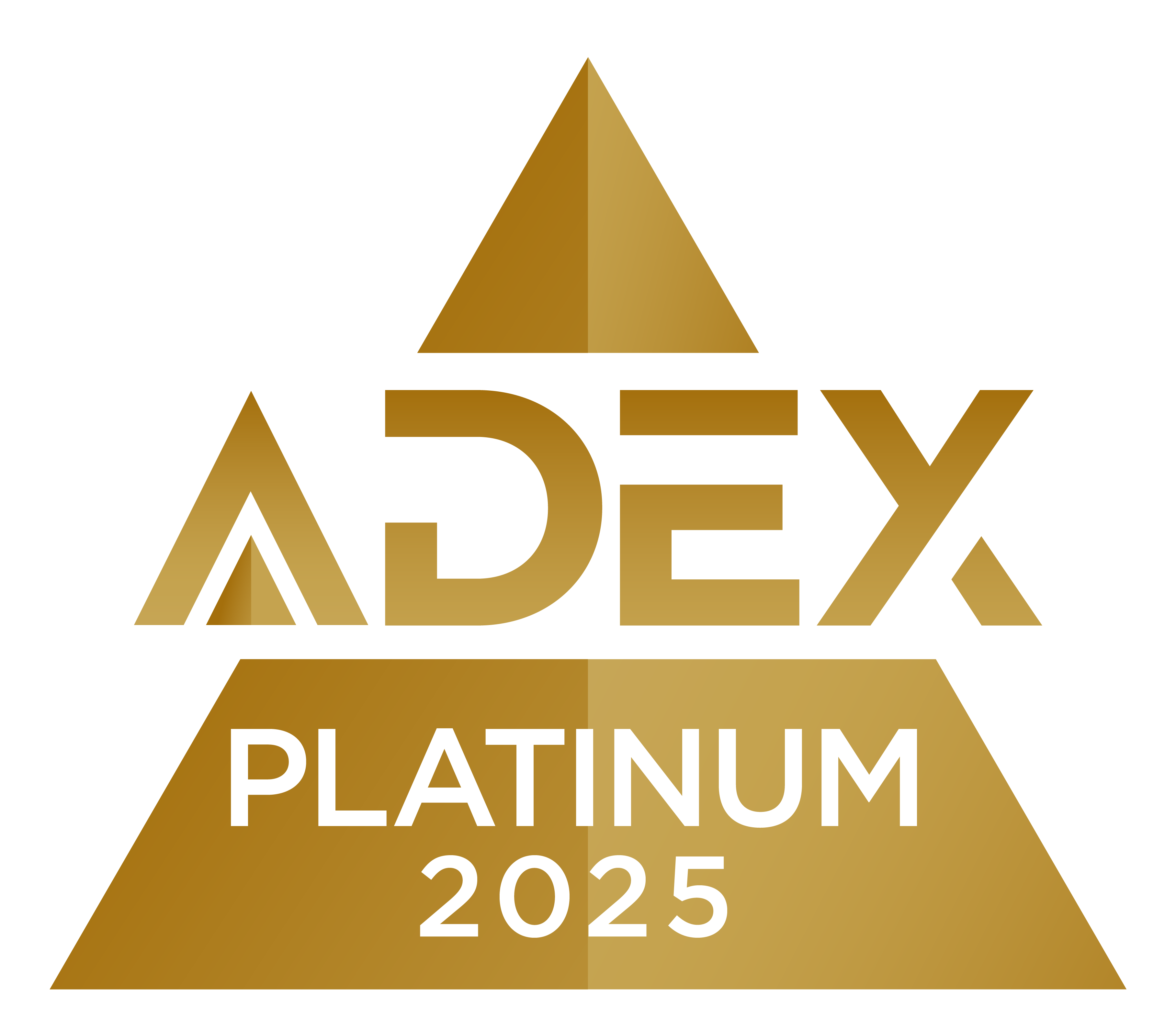 ADEX Platinum 2025 logo as Iliad VCT received this coveted award